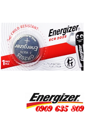 Energizer ECR2025; Pin đồng xu 3v lithium Energizer CR2025/ ECR2025 chính hãng
